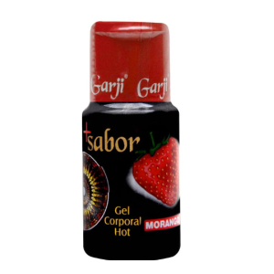 + SABOR HOT GEL COMESTÍVEL 15ML GARJI