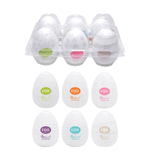 CAIXA 06 UNIDADES EGG MAGICAL KISS SENSUAL LOVE