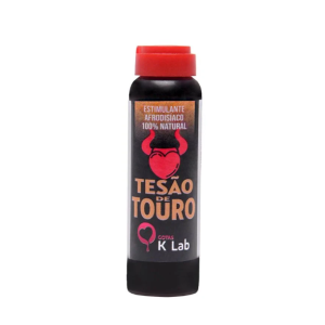 TESÃO DE TOURO EXCITANTE MASCULINO NATURAL 10ML K-LAB